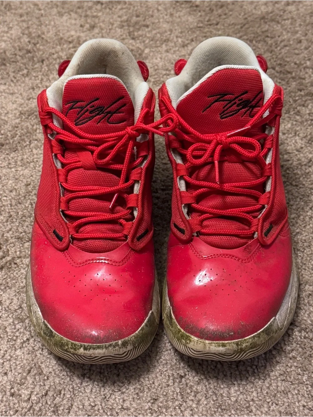 Jordan Max Aura 4 Shoes Mens 10 University Red Basketball Athletic Sneakers